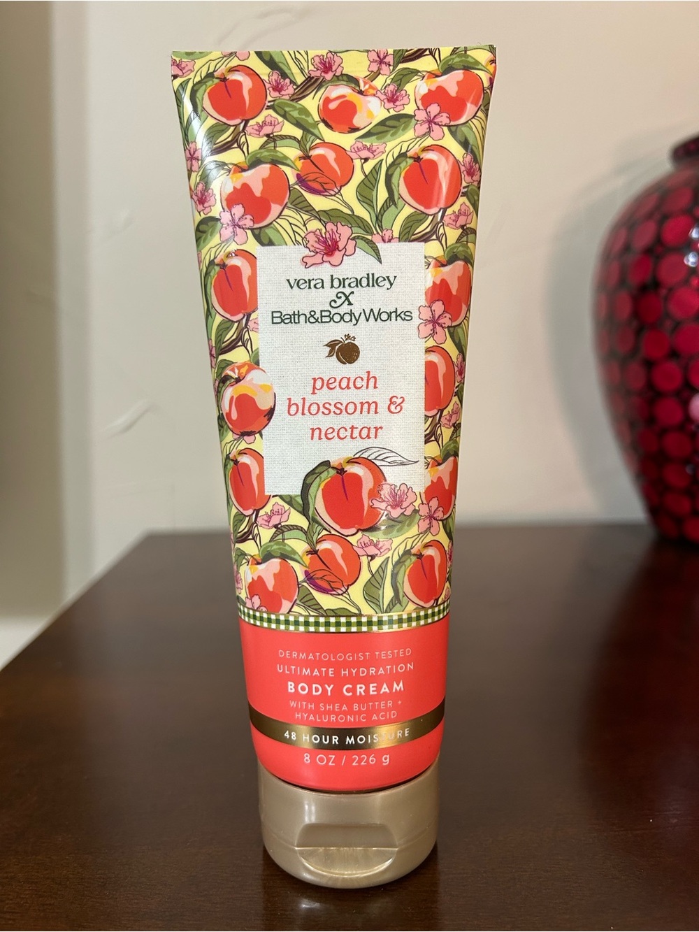 Vera Bradley x Bath & Body Works Peach Blossom & Nectar Hydration Body Cream